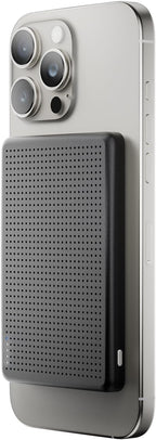 Native Union Active Power Bank | Magnetic - MagSafe Compatible 5000mAh 15W Portable Charger - USB-C Cable Included - Compatible with iPhone Air, 17, 17 Pro Max, 17e, AirPods Pro 3 & More (Black)