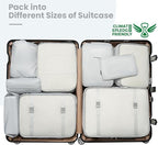 BAGAIL 6 Set/8 Set/10 Set Packing Cubes Various Sizes Packing Organizer for Travel Accessories Luggage Carry On Suitcase