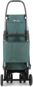 Rolser I-Max MF 4 Wheel 2 Swivelling Foldable Shopping Trolley - Sea Coast