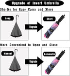 LANBRELLA Umbrella Windproof Compact Travel Umbrella Auto Open Close for Rain