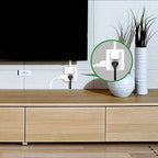 Outlet Extender, HICITY Multi Plug Outlet with 6 Electrical Outlets Adapter, 3-Prong Wall Outlet Tap for Cruise Ship Home Office Dorm, White (4 Pack)