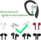 Magnetic Anti-Lost Straps Compatible with AirPods 1st to 4th Generation and AirPods Pro 1st to 4th Generation, with 2 Additional Pairs of Ear Hooks (Blue Pink)