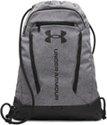 Under Armour Unisex Hustle Sackpack, (025) Castlerock/Black/Black, One Size Fits Most