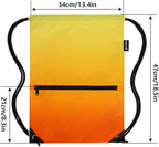 HOLYLUCK Drawstring Backpack Bag Sport Gym Sackpack