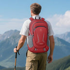 MIYCOO Backpack - Ultra Lightweight Packable Backpack for Travel Camping, Hiking Back Pack Waterproof Foldable Daypack for Men Women Red
