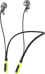 HALLJOY for Galaxy Buds 4/4 Pro/Buds 3/3 Pro Strap Neckband, Anti-Lost Accessories, Support Volume Control, Ergonomic Design, Fit Airpods Pro 3/2/1, Airpods 4, 3, 2, 1, Black Band/Yellow Tip