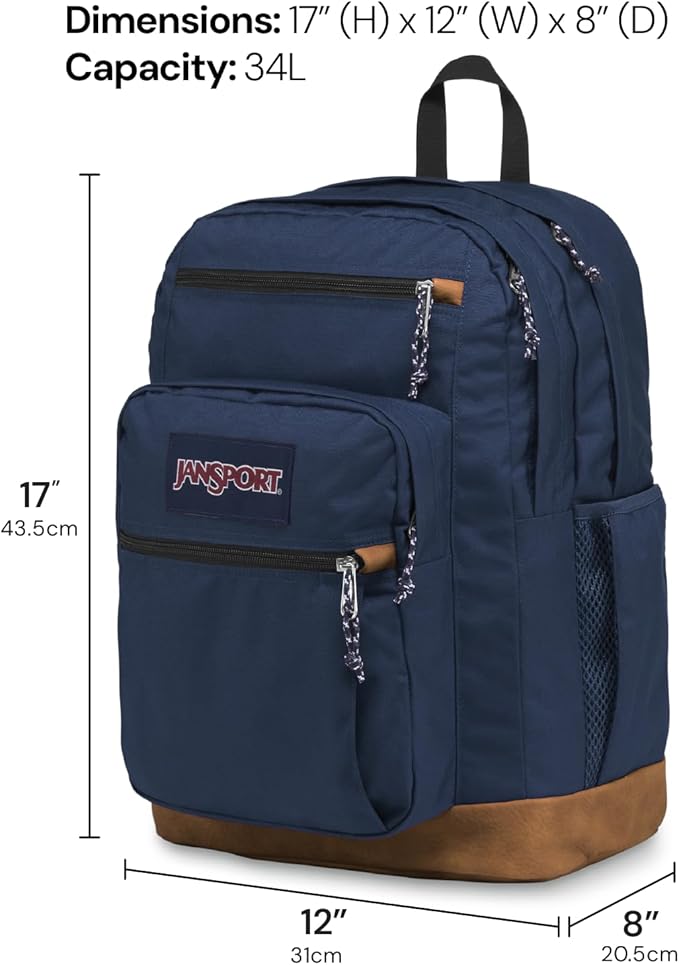 Jansport JS0A2SDD7S1 Cool Student Laptop Backpack Coconut 15 inches