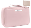 Queboom Travel Makeup Bag Cosmetic Bag Makeup Bag Toiletry bag for women and men(Pink)