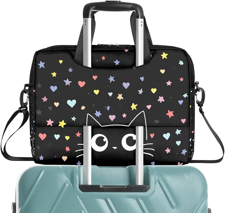 Cute Laptop Shoulder Bag for Women Men, Computer Laptop Bag Laptop Sleeve Case Laptop Satchel Briefcase Carrying Bag QA-1