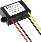 DROK DC-DC Stabilizer, 9V-36V to 12V Boost Buck Converter 5A 60W Waterproof Auto Step Up Down Voltage Regulator 12V Volt Transformer for Car Audio Solar Power System LCD Television LED Display Screen