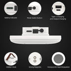 Tent Light Rechargeable Hanging Flashlight Ultra Bright Led Camping Lantern with Waterproof Portable Tent Lamp for Camping Emergency Usage(Infinite Dimming-Remote)