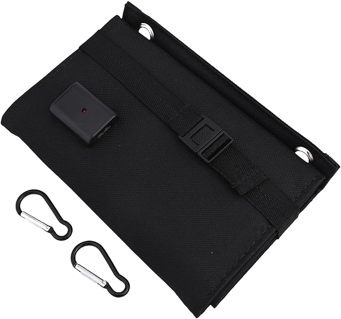 10W Foldable Solar Panel Charger Sustainable Mobile Device Power Bank for Outdoor Use with USB Output