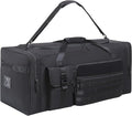 130L Extra Large 36" Heavy Duty Sports Gym and Travel Duffel Bag - Oversized Equipment Gear Bag for Basketball, Baseball, Hockey, Football, Helmets, and Pads - Durable, Giant (Black)