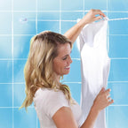 Go Travel Pegless Washing Line, Easy-to-Hang Clothes Line with Polyester Rope and Rubber Suction Cups at Ends, Ideal for Hotels, Camping, RVs, Travel Essentials, 2.5 m (8 ft.)