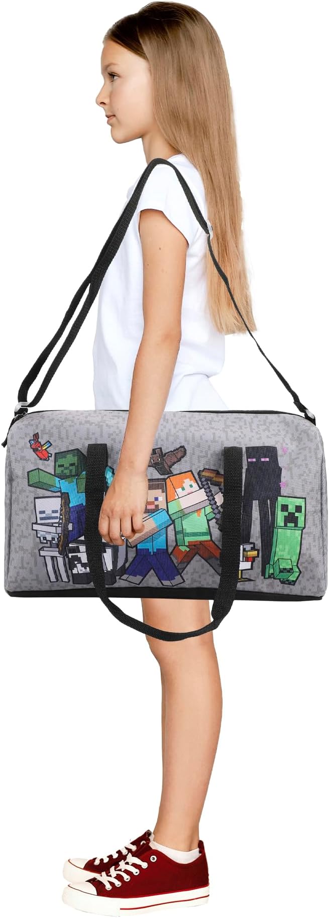 Minecraft Monster Battle 5-Piece Duffel Bag Set
