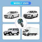 4 Ports Fast Car Charger,[Upgrade Voltmeter Display] PD+QC3.0 Car Charger Adapter for 12-24V Cigarette Lighter Plug,Phone Charger Compatible with iPhone/Android/Samsung/iPad(QC3.0+PD+2.4A+2.4A)