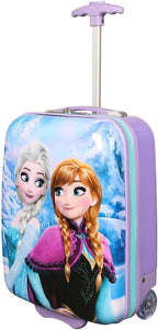 Bioworld Frozen Anna & Elsa 16.5" Youth 2-Wheel Luggage