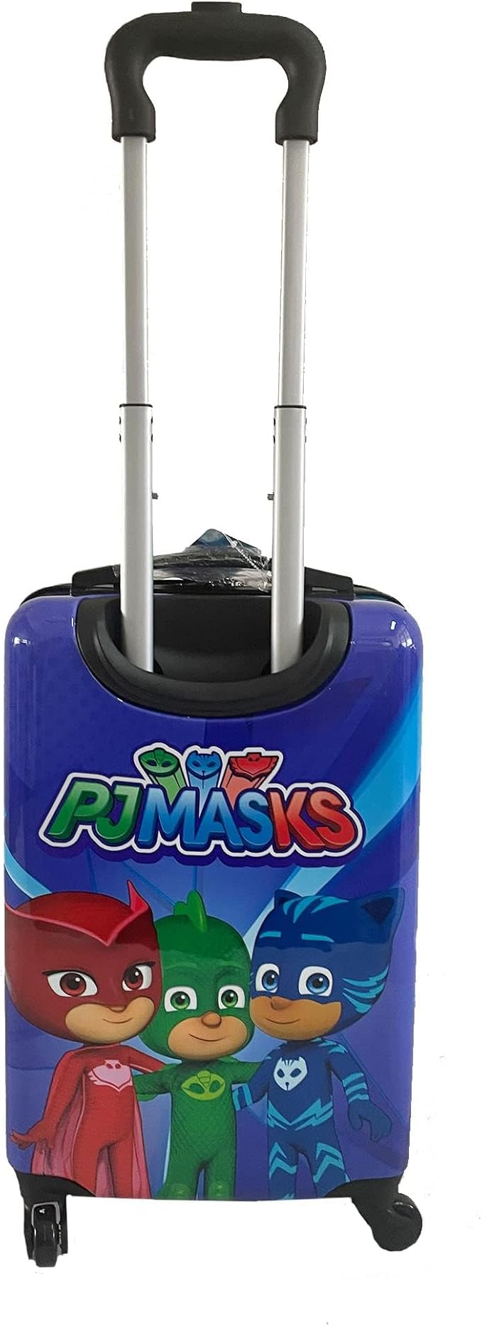 Fast Forward PJ Mask Suitcase for Kids, Luggage for Toddlers, 20 Inch Hard-Sided Tween Spinner Suitcase, PJ Masks Kids Carry-On Luggage with Wheels