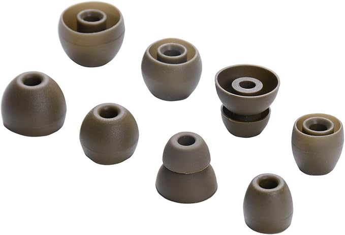 Replacement Eartips Silicone Earbuds Buds Set for Powerbeats Pro Beats Wireless Earphone Headphones,4 Pair (Moss)