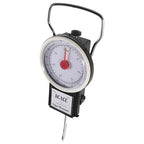 Portable Mini Hanging Spring Luggage Scale 35kg Capacity Handheld Small Travel Weight Scale with Hook for Suitcase and Baggage