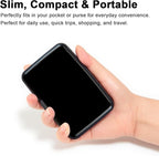 Credit Card Holder Small RFID Blocking Wallet Business Metal Slim Mini Aluminum Hard Case for Women Men