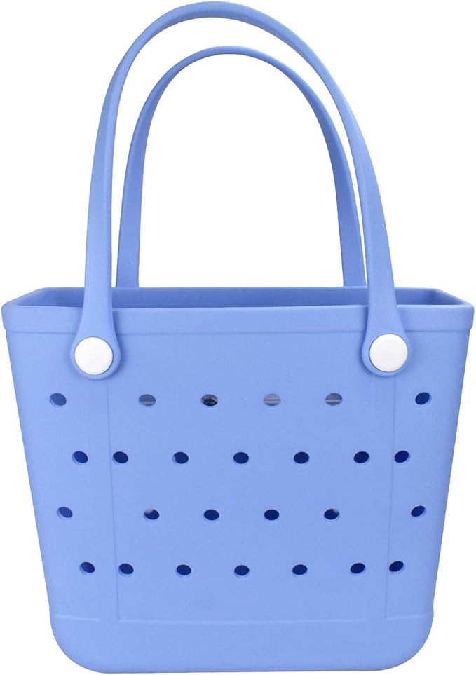 Lightweight Extra large Rubber Beach Bag Small mini Tote Bag for Gym Waterproof medium Open Handbag for Pool Sports
