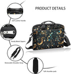 Laptop Shoulder Bag for Women Men, Waterproof Computer Case Messenger Bag Briefcase for Business Office Travel