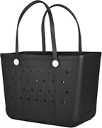 Lightweight Extra large Rubber Beach Bag Small mini Tote Bag for Gym Waterproof medium Open Handbag for Pool Sports