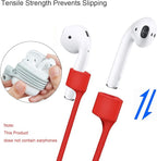 Magnetic Anti-Lost Straps for AirPods,Colorful Soft Silicone Sports Lanyard, Neck Rope Cord