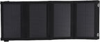 10W Foldable Solar Panel Charger Sustainable Mobile Device Power Bank for Outdoor Use with USB Output