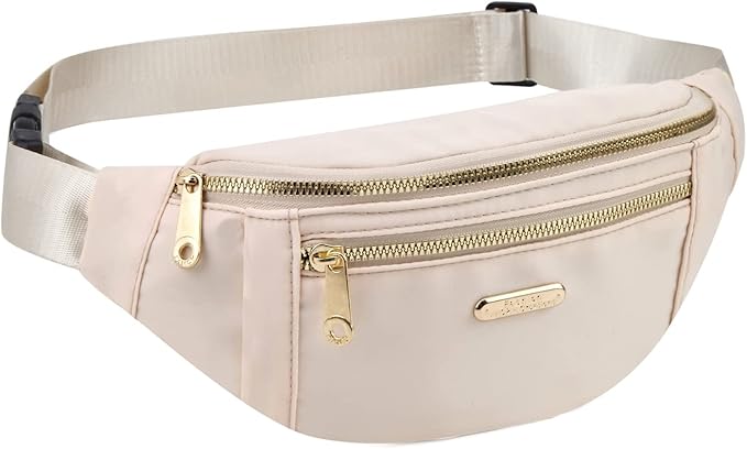 Fanny Packs Waist Pack for Women, Fashion Waist Bag with Adjustable Strap for Travel Sports Running
