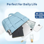 TOPDesign Puffer Tote Bag for Women, Lightweight Puffy Handbag with Compartments, Quilted Shoulder Bag for Work, Travel, Gym
