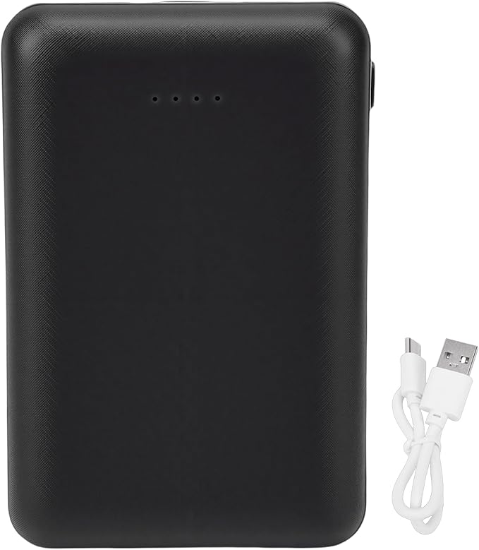 Haofy Heated Vest Power Bank 6000mAh Capacity for Extended Heating with Intelligent Chip Heated Clothing Battery for Travel, Camping, Everyday Use