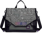 Multifunctional laptop bag, 13.3-16 inch waterproof laptop bag, casual crossbody shoulder handbag for men and women