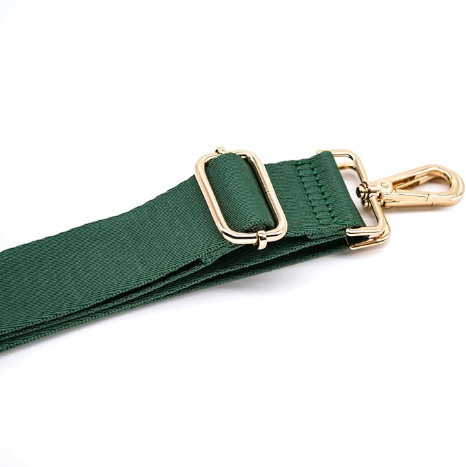 S&loyoe Thickened Solid Color Purse Straps Replacement Crossbody Bag Strap Adjustable Wide Guitar Straps for Handbags 1.5inch