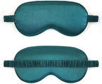 10 Pack Sleep Mask,Silk Eye Mask,for Night Sleeping,Office, Travel,Party Games,Suitablefor Men/Women (Blackish Green)