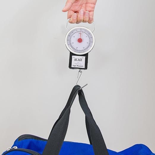 Portable Hanging Luggage Scale 35kg Heavy Duty Hook Weighing Scale Mini Portable for Travel and Outdoor Use