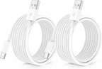 QZIIW 2 Pack USB C Fast Charging Cable 15 FT for iPhone 17 16 15/17 16 15 Pro/17 16 15 Pro max/16 15 Plus,USB A to USB C Cord for Galaxy S25 S24,iPad Pro 12.9/11,Air 5th/4th Gen