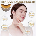 Lymphatic Contour Face Brush, Lymphatic Drainage Massager for Face, Reduce Puffiness and Enhance Skin Radiance,Ergonomically Designed to Fit The Skin Precisely and Relieve Fatigue with Travel Case