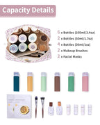Narwey Cute Floral Makeup Bag Travel Cosmetic Bag Organizer Toiletry Bag Make Up Bags with Compartments for Women Girls (Pink Flower, Large)