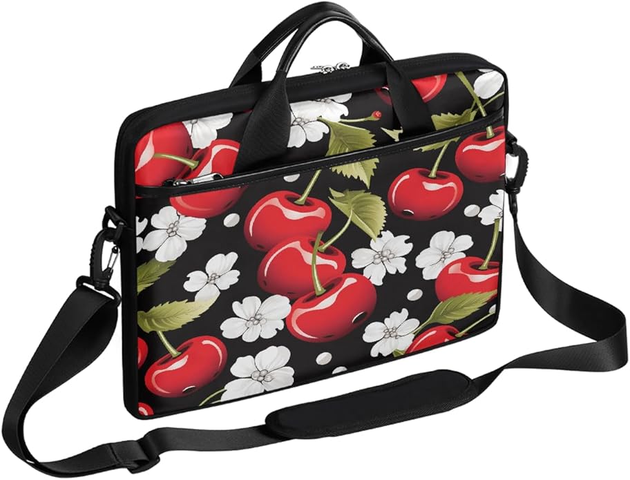 Laptop Shoulder Bag for Women Men, Waterproof Computer Case Messenger Bag Briefcase for Business Office Travel