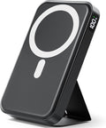 for Magsafe Power Bank, 10000mAh Wireless Portable Charger with Foldable Stand, 20W PD Fast Charging, Travel Essential for Magsafe Battery Pack, Compatible with iPhone 17/16/15/14 Series