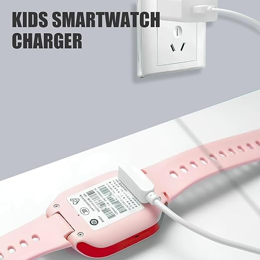 2PCS Smart Watch Magnetic Charger Cable Compatible with Cosmo JrTrack 2 Kid’s Smartwatch, 7.62mm 2Pin 2ft 5V 1A USB-A, Charger Cable Replacement Compatible for Kids Smartwatch