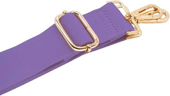 S&loyoe Thickened Solid Color Purse Straps Replacement Crossbody Bag Strap Adjustable Wide Guitar Straps for Handbags 1.5inch