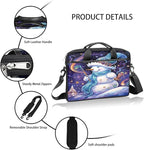 Laptop Shoulder Bag for Women Men, Waterproof Computer Case Messenger Bag Briefcase for Business Office Travel
