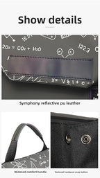 Multifunctional laptop bag, 13.3-16 inch waterproof laptop bag, casual crossbody shoulder handbag for men and women