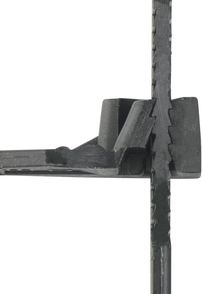 Gardner Bender 45-308UVB Cable Ties, 8 Inch, 75 lb tensile, Electrical Wire and Cord Management, Nylon Zip Tie, 15 pk, UV Resistant Black