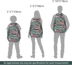 rickyh style School Backpack Travel Bag for Men & Women Lightweight College Back Pack with Laptop Compartmen