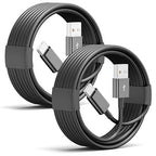 Car Carplay Cable for iPhone 17 Pro Max/Air/16/15 Pro Max/Plus/16e Cables,2Pack USB A to USB C for iPhone USB C Cord,USB C Cable for iPad Pro/iPad Air Android Charger Cord Type-C Charging Cable 6FT