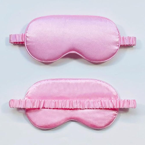 10 Pack Sleep Mask,Silk Eye Mask,for Night Sleeping,Office, Travel,Party Games,Suitablefor Men/Women (Pink)